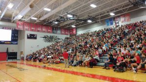 High school full assembly to discuss saving lives